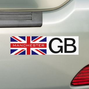Para Coche Pegatina del parachoques de la bandera británica d