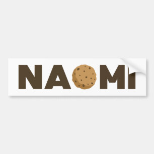Para Coche Pegatina del parachoques de la cookie de Naomi