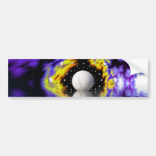 Para Coche Pegatina del parachoques de la fantasía del golf
