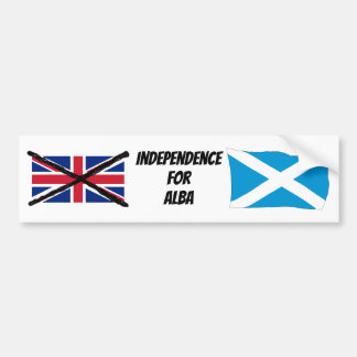 Para Coche Pegatina del parachoques de la independencia de Es