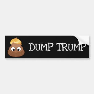 Para Coche Pegatina del parachoques de la pipa de Trump