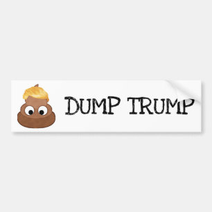 Para Coche Pegatina del parachoques de la pipa de Trump