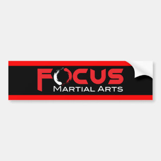 Para Coche Pegatina del parachoques de las artes marciales fo