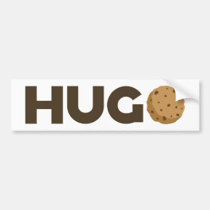 Para Coche Pegatina del parachoques de las galletas Hugo