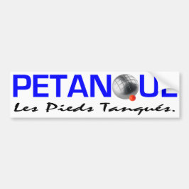 Para Coche Pegatina del parachoques de Petanque