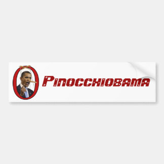 Para Coche Pegatina del parachoques de Pinquiobama