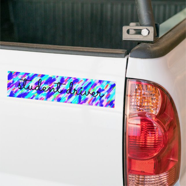 Para Coche Pegatina del parachoques del caos de color (En Camión)