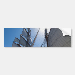 Para Coche Pegatina del parachoques del fondo de la vela de b