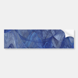 Para Coche Pegatina del parachoques del fondo fractal del res