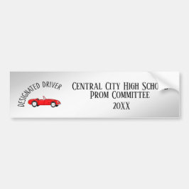 Para Coche Pegatina del parachoques del prom del controlador 