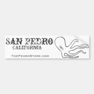 Para Coche Pegatina del parachoques del pulpo de San Pedro