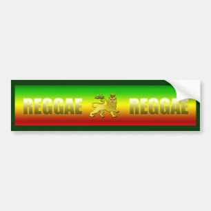 Para Coche Pegatina del parachoques del reggae