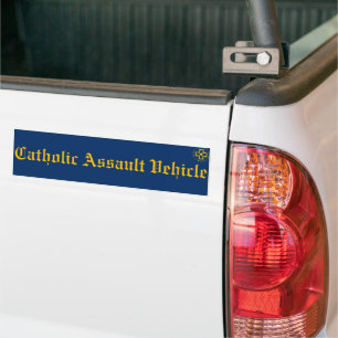 Para Coche Pegatina del parachoques del vehículo de asalto ca