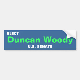 Para Coche Pegatina del parachoques DUNCAN WOODY
