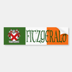 Para Coche Pegatina del parachoques Fitzgerald