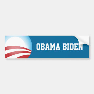 Para Coche Pegatina del parachoques Obama Biden