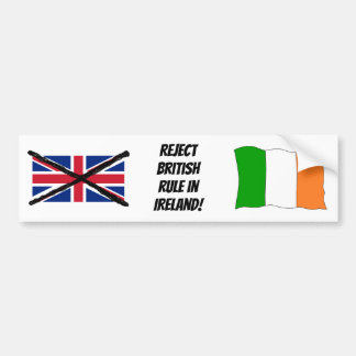 Para Coche Pegatina del parachoques republicano irlandés