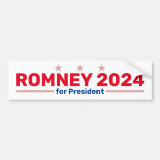 Para Coche Pegatina del parachoques Romney 2024