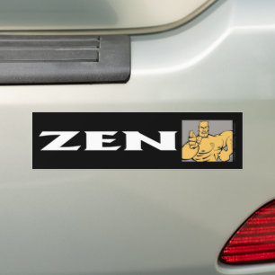Para Coche Pegatina del parachoques zen