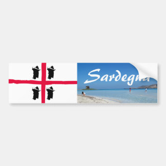 Para Coche Pegatina del Paraíso de Sardegna