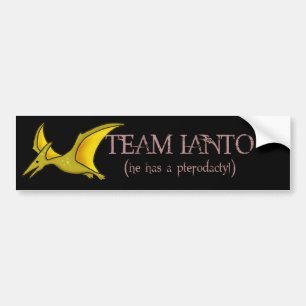 Para Coche Pegatina del Pterodactyl de Ianto- del equipo