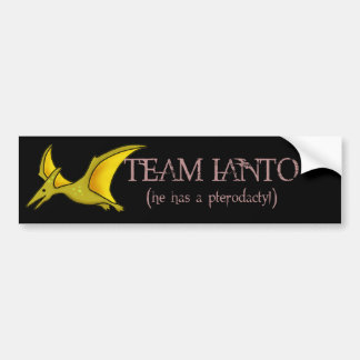 Para Coche Pegatina del Pterodactyl de Ianto- del equipo