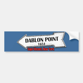 Para Coche Pegatina del punto de Dablon