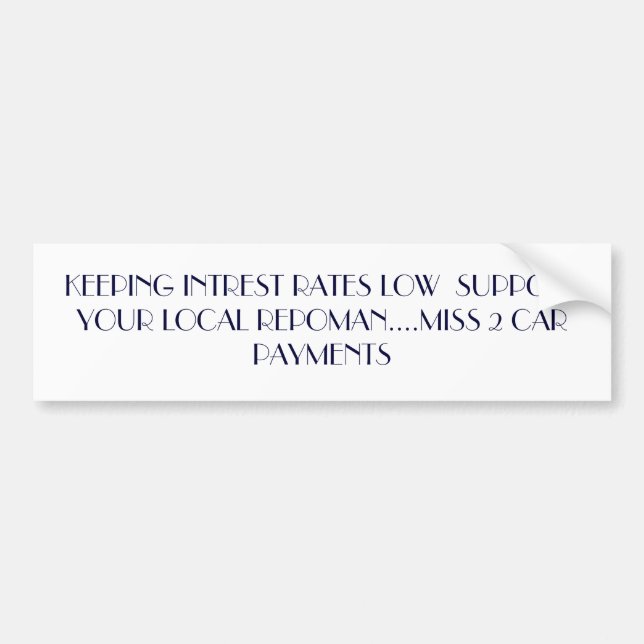 PARA COCHE PEGATINA DEL REPO (Frente)