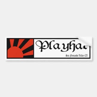 Para Coche PEGATINA del sol naciente del playhat