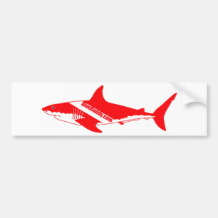 Para Coche pegatina del tiburón de DiveBuddy.com