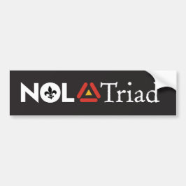 Para Coche Pegatina del trío de NOLA