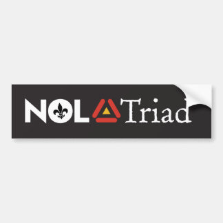 Para Coche Pegatina del trío de NOLA