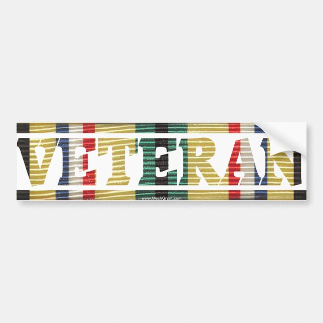 Para Coche Pegatina del veterano de la guerra del Golfo (Frente)