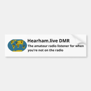 Para Coche Pegatina Hearham DMR, Car/Laptop/Go-box