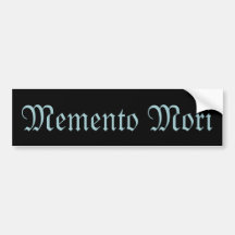 Pegatina Memento Mori (Recuerde la muerte)