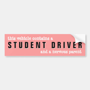 Para Coche Pegatina nervioso del padre del conductor del