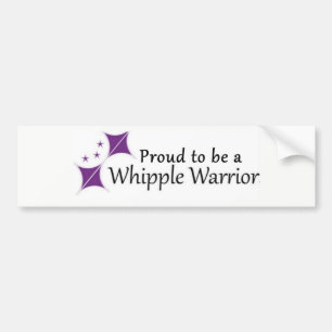 Para Coche Pegatina orgulloso ser un guerrero de Whipple