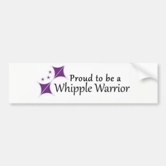 Para Coche Pegatina orgulloso ser un guerrero de Whipple