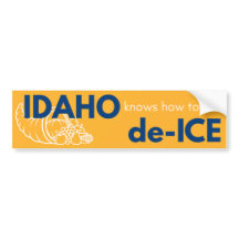 Pegatina política de Idaho