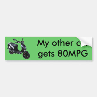 Para Coche pegatina rattler 80 mpg