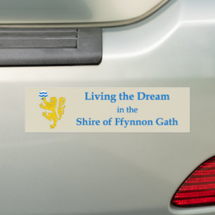 Para Coche Pegatina SCA Ffynnon Gath