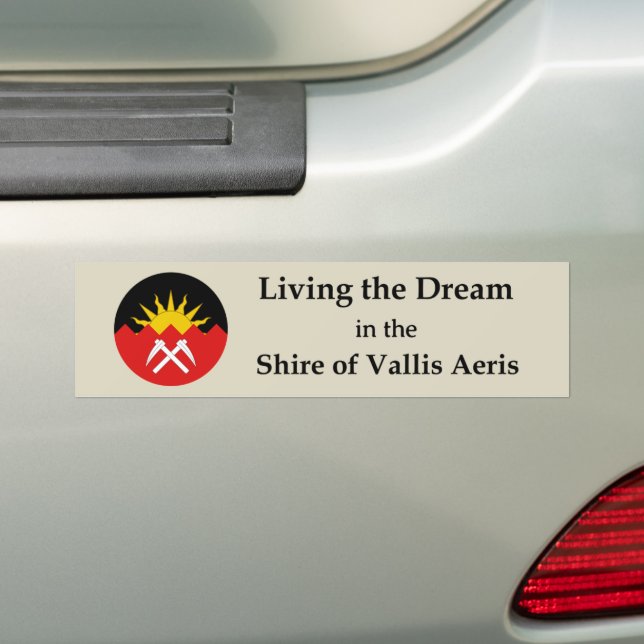 Para Coche Pegatina Sca Vallis Aeris (en coche)