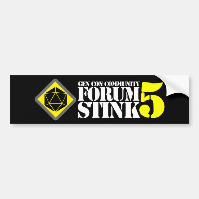 Para Coche Pegatina Stink5 (Frente)
