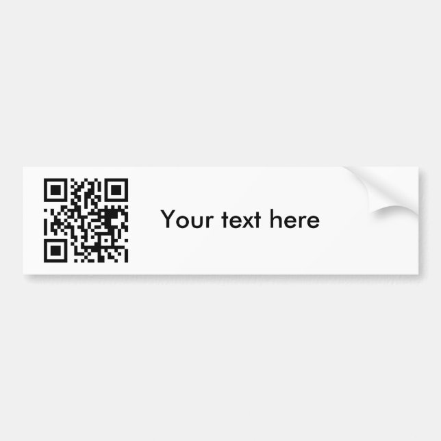 Para Coche Pegatina (texto de encargo) (Frente)