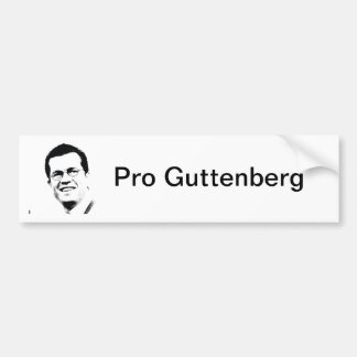 Para Coche Per Guttenberg pegatina de automóvil