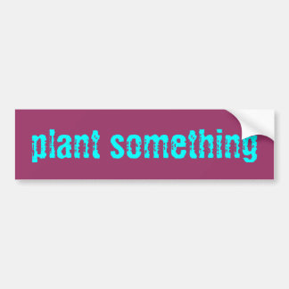 Para Coche planta algo pegatina
