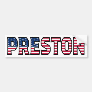 Para Coche Preston Name Vorname Aufkleber Pegatina Auto