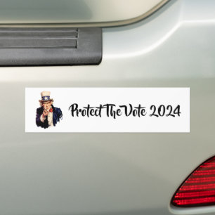 Para Coche Proteger El Pegatina De La Votación 2024