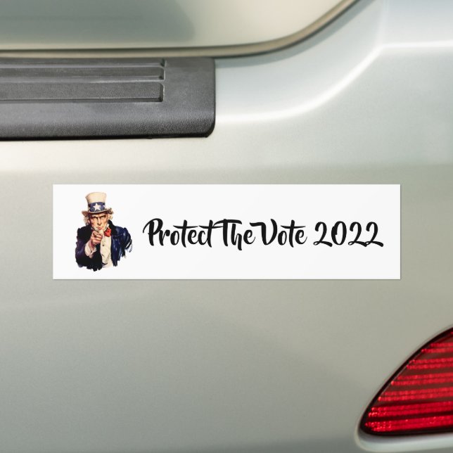 Para Coche Proteger La Pegatina De La Votación 2022 (en coche)