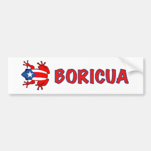 Para Coche Puerto Rico - pegatina de Coqui - de Boricua